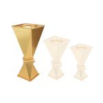 Metal Incense Burner Gold - 002 L 02