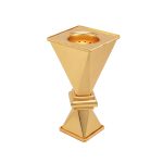 Metal Incense Burner Gold - 002 M 01