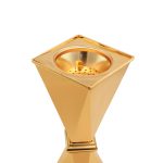 Metal Incense Burner Gold - 002 S 03