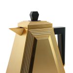 Geometric Tea & Coffee Vacuum Flask Set 2Pcs 1.4L Gold - 017 03