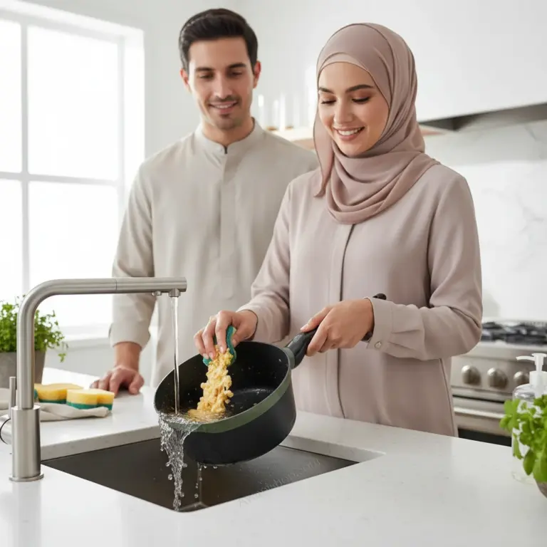 Olive Green Granite Non-Stick Sauce Pan 20 cmEffortless Cleanup