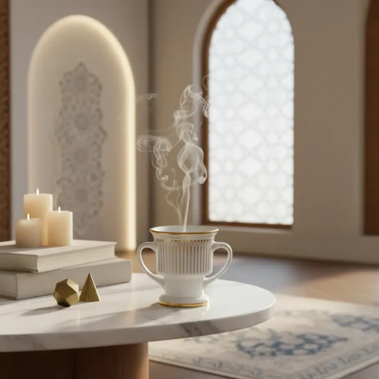 Round Porcelain Incense Burner-Home Fragrance Connoisseur
