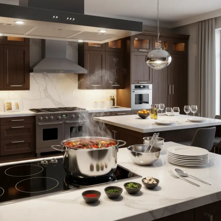 Stainless Steel Cookpot-Elegant Dinner Parties