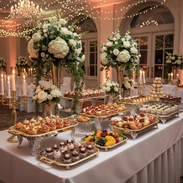 Stainless Steel Rectangle 3 Pieces Tray Set-Wedding Catering