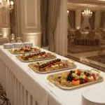Stainless Steel Rectangle 3 Pieces Tray Set-Gourmet Displays