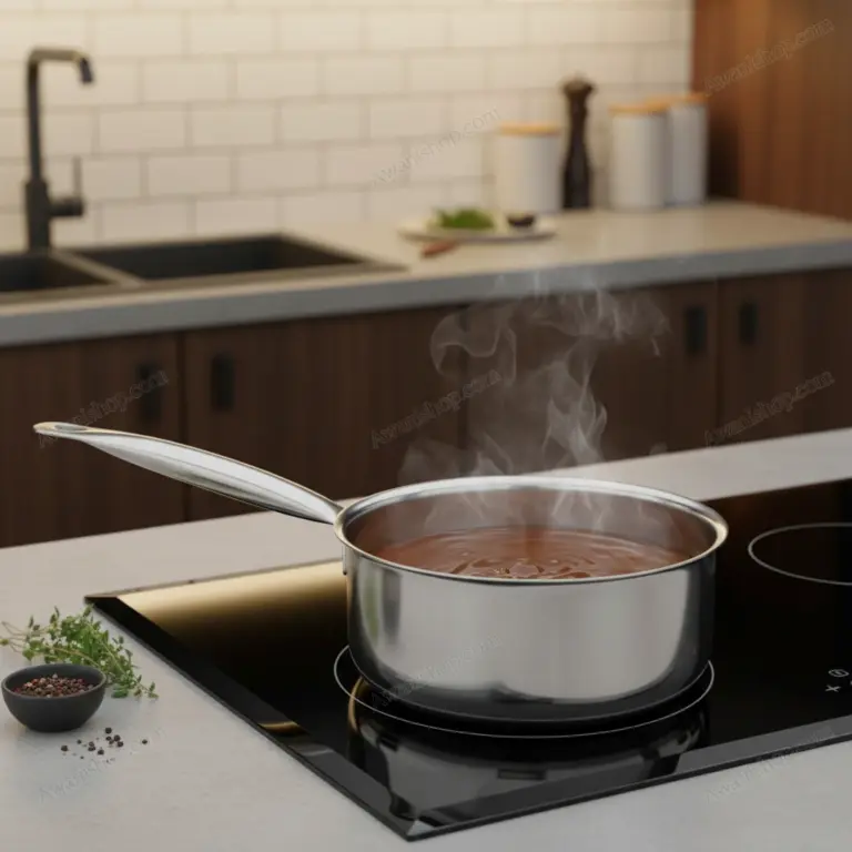 Stainless Steel Saucepan-Elegant Dinner Parties