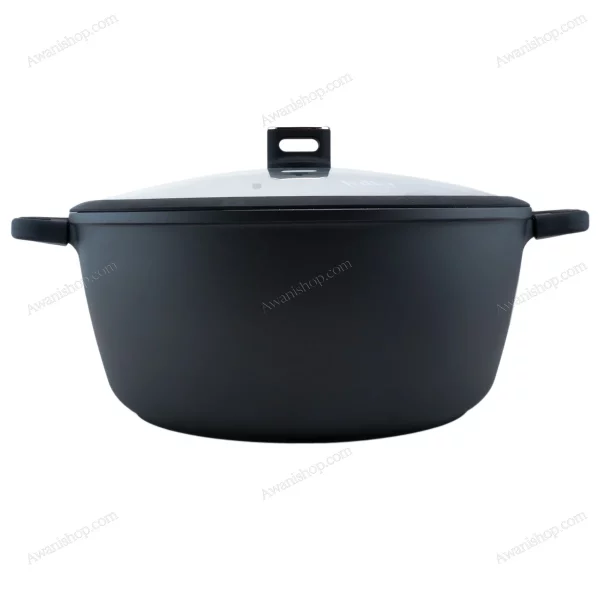 Black Granite Non-Stick Casserole 41 cm