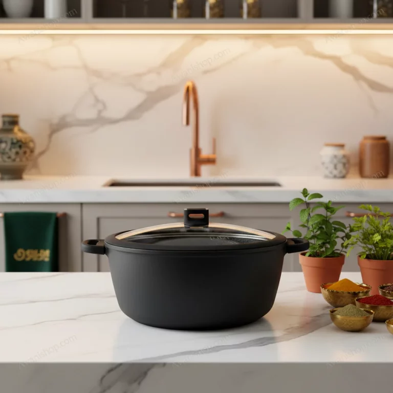 Black Granite Non-Stick Casserole 41 cm — Everyday Meal Prep