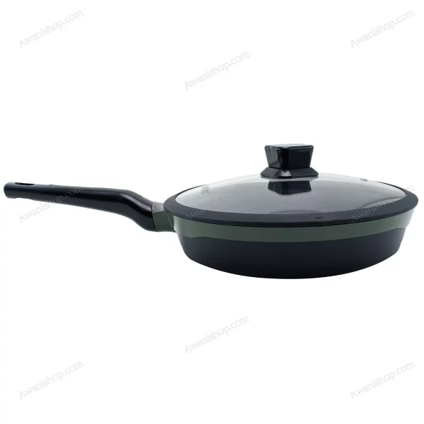 Granite Non-Stick Fry Pan Olive Green 29 cm