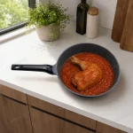 Granite Non-Stick Fry Pan Olive Green 29 cm — view 4