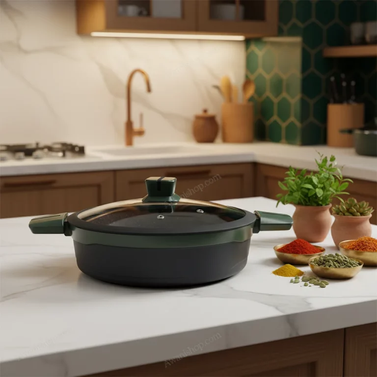 Granite Non-Stick Low Casserole 28 cm — One-Pot Meals