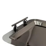 Modern Luxury Stainless Steel Serving Tray — view 4