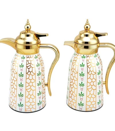 Traditional Arabic Flask Set 2Pcs 2L