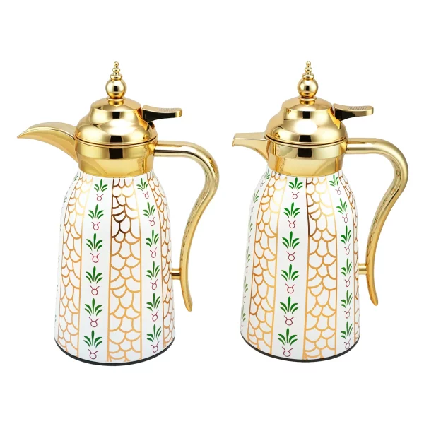 Traditional Arabic Flask Set 2Pcs 2L