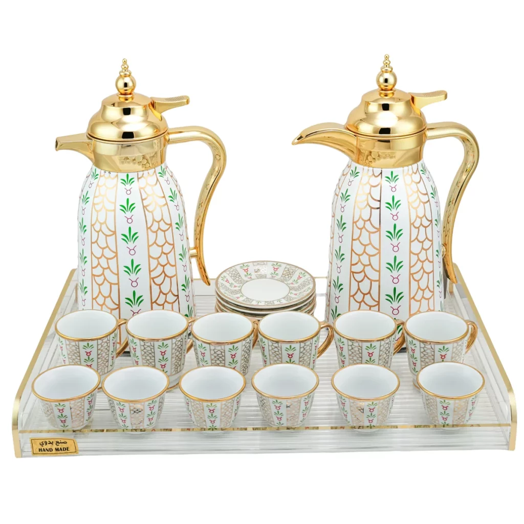 Traditional Arabic Tea & Coffee Set 21 Pcs