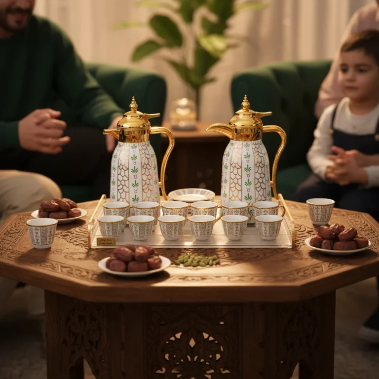 Traditional Arabic Tea & Coffee Set 21 Pcs — Cultural Gatherings