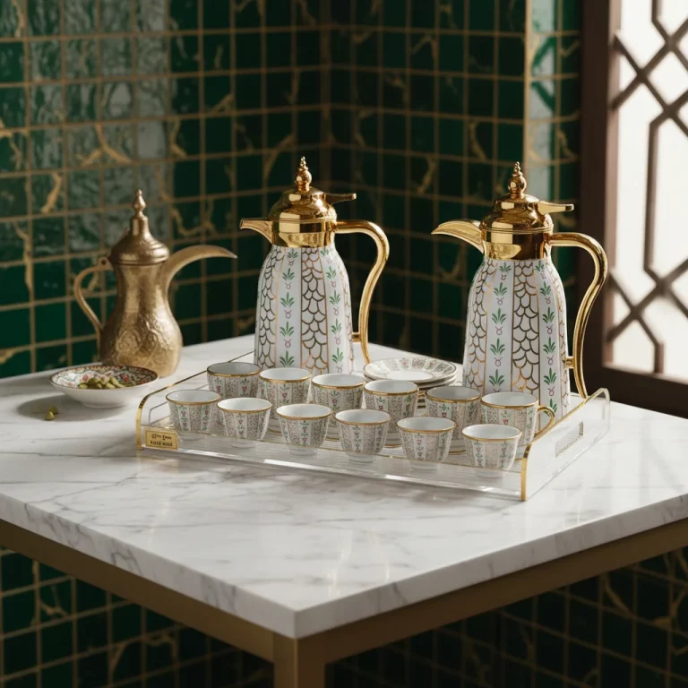 Traditional Arabic Tea & Coffee Set 21 Pcs — Home Décor Enthusiasts