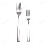 38-Piece Stainless Steel Cutlery Set with Stand – Classic Silver — view 2