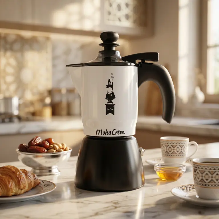 Classic Espresso Maker with Crema Piston – 3 Cup-Weekend Brunch Elegance