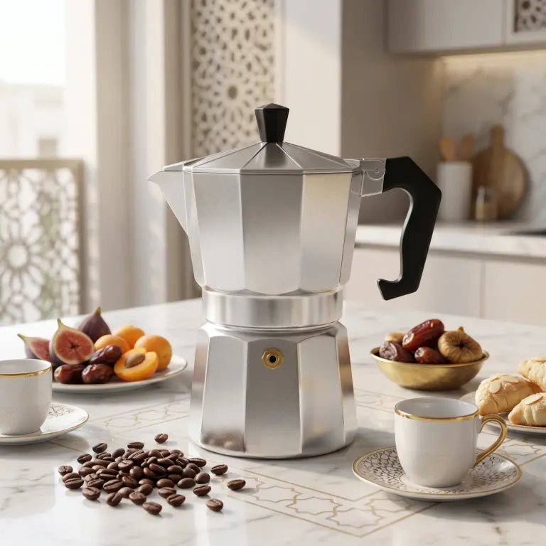 Espresso Moka Pot 200ml – Silver-Afternoon Pick-Me-Up