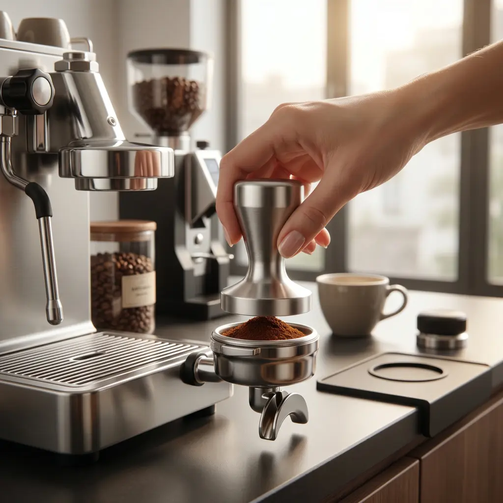 Stainless Steel Espresso Tamper 51mm-Weekend Indulgence Experience