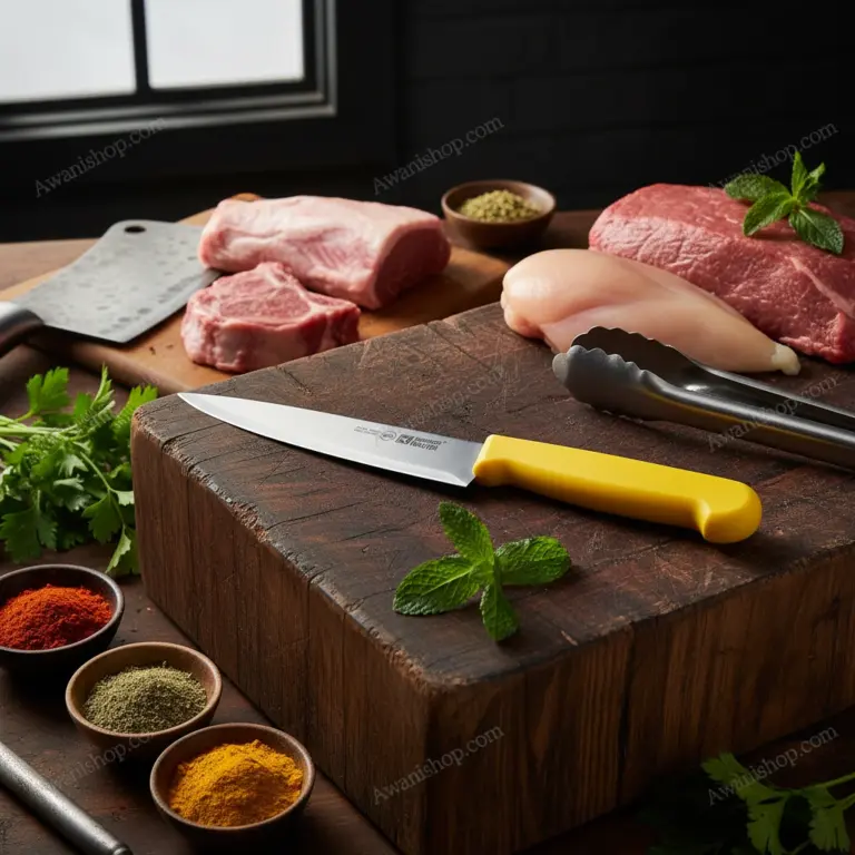 Kitchen Master 6-Inch Professional Meat Knife-Butchery Tasks