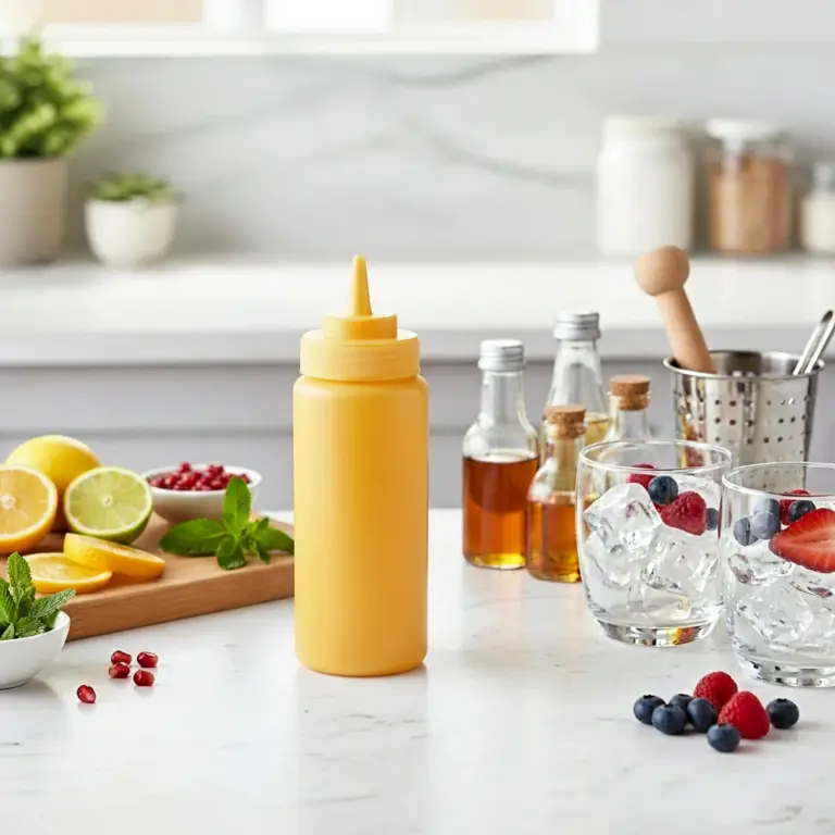 Opaque Plastic Squeeze Bottle 950ml-Stylish Brunch Setup