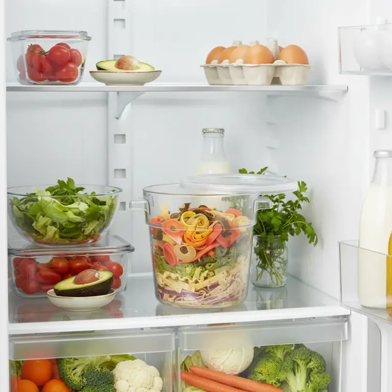 Plastic Food Storage Container with Lid 1L-Meal Prepping