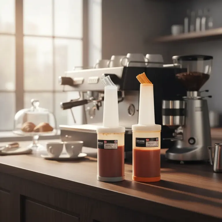 Professional Sauce Pour Bottle -Artisanal Coffee Bar Charm
