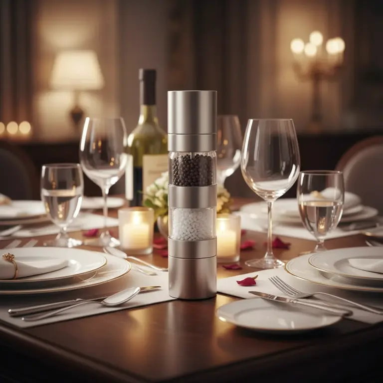 Stainless Steel 2-in-1 Dual Salt and Pepper Grinder-Gourmet Dinner Parties