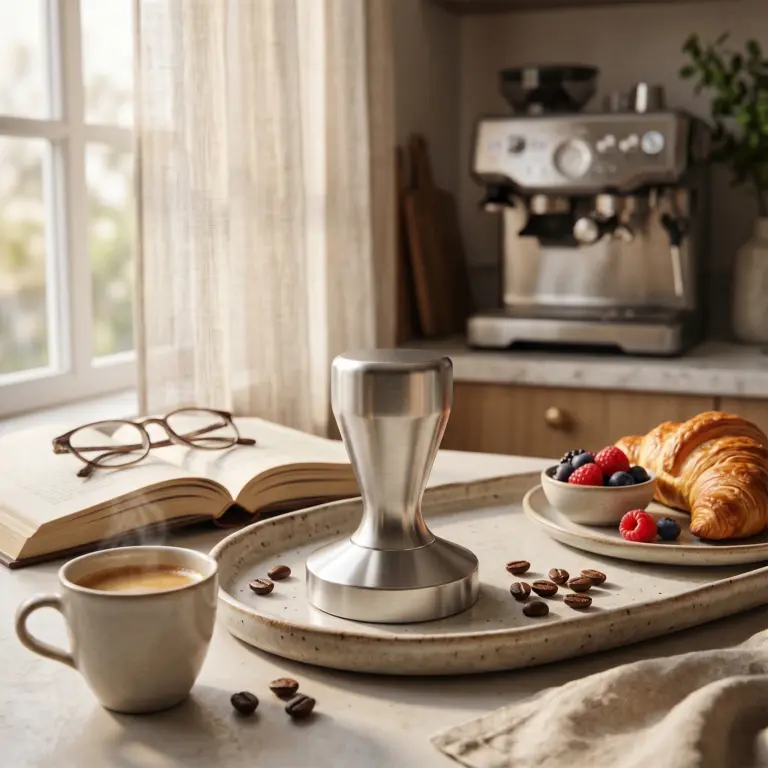 Stainless Steel Espresso Tamper 51mm-Morning Ritual Elevation