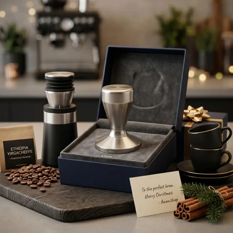 Stainless Steel Espresso Tamper 51mm-Gifting for Coffee Enthusiasts