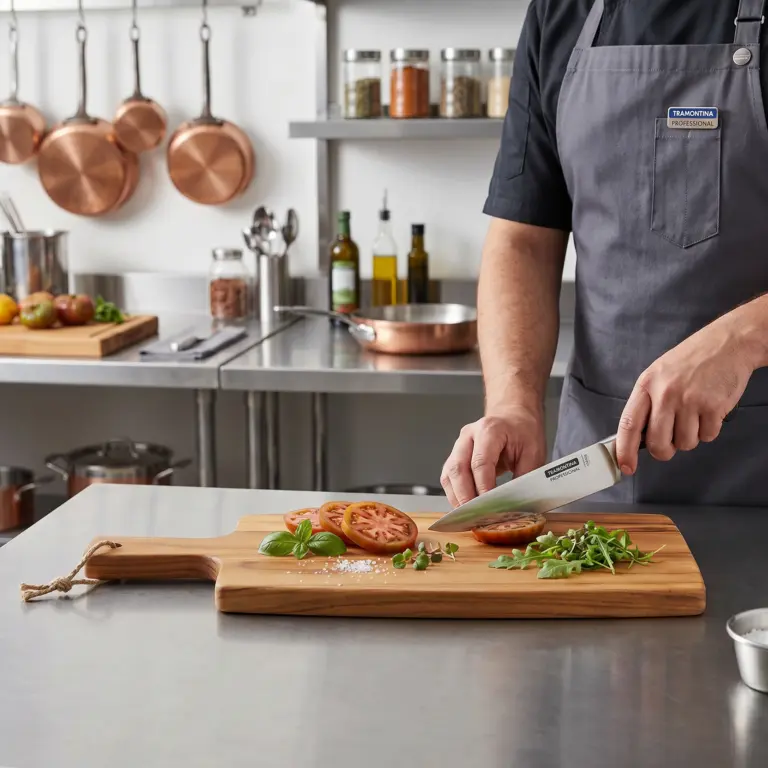 Tramontina FSC Teak Wood Cutting Board-Professional Chefs