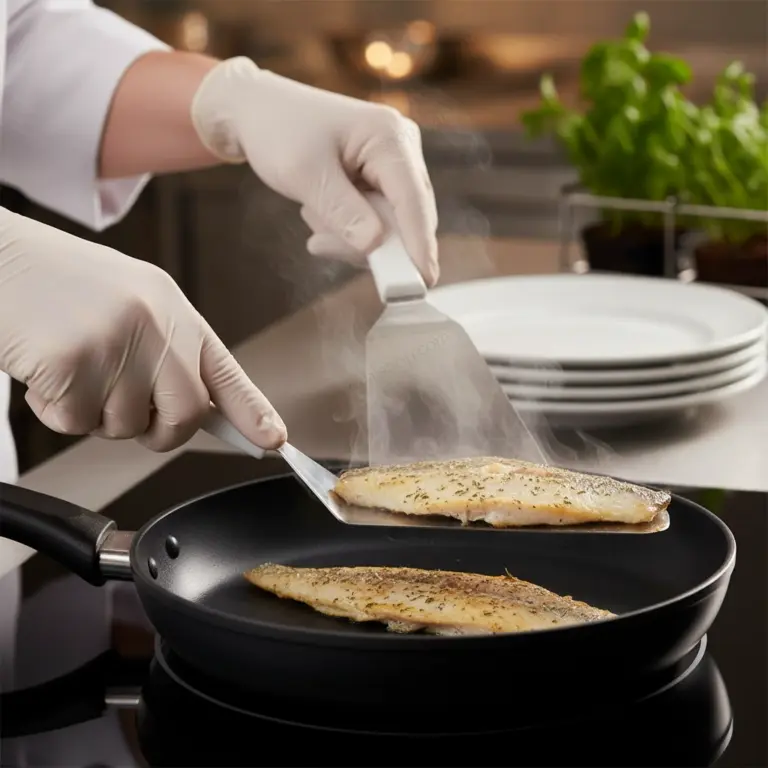 Tramontina Professional Flat Spatula / Turner – Stainless Steel-Delicate Fish Fillets