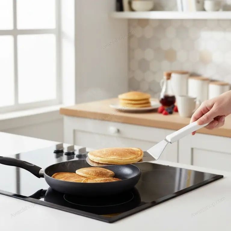 Tramontina Professional Flat Spatula / Turner – Stainless Steel-Pancake Flipping