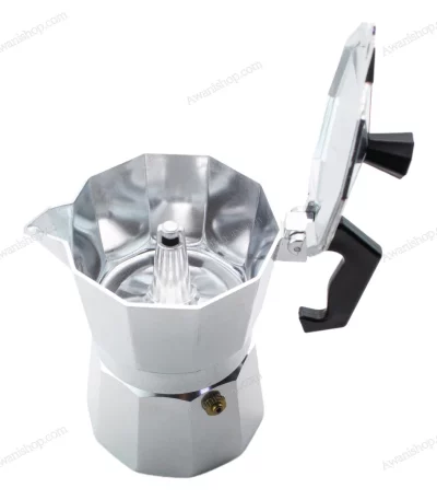 Espresso Moka Pot 200ml – Silver — view 2