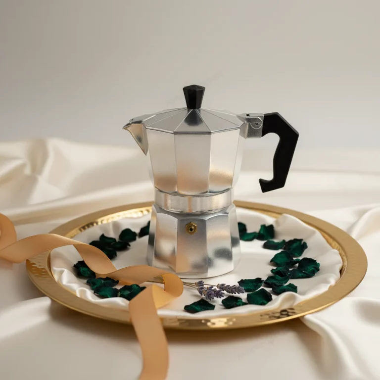 Espresso Moka Pot 200ml – Silver — Gift of Tasteful Luxury