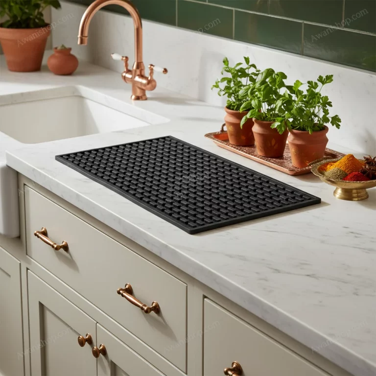 Homestia Food-Grade Silicone Bar Mat 30×15cm — Dining Table Protector