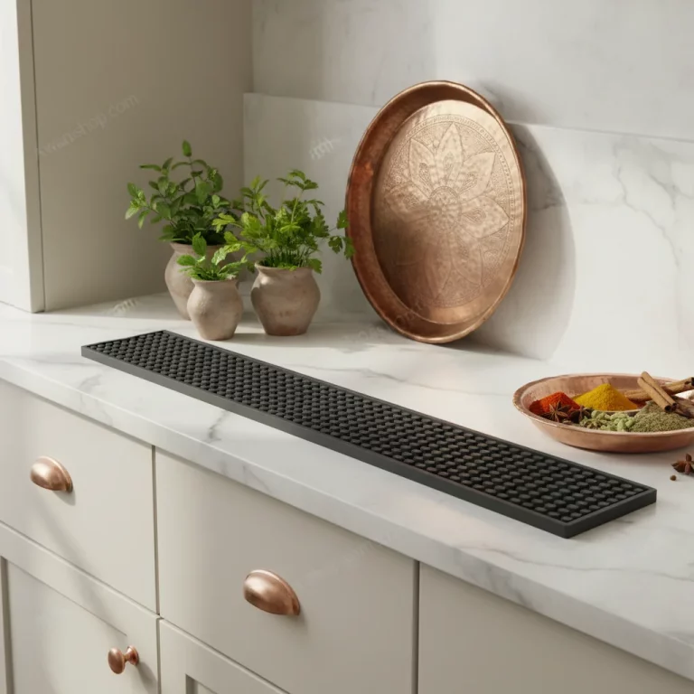 Homestia Food-Grade Silicone Bar Runner Mat 60×8cm — Qualified Cooking Enthusiasts