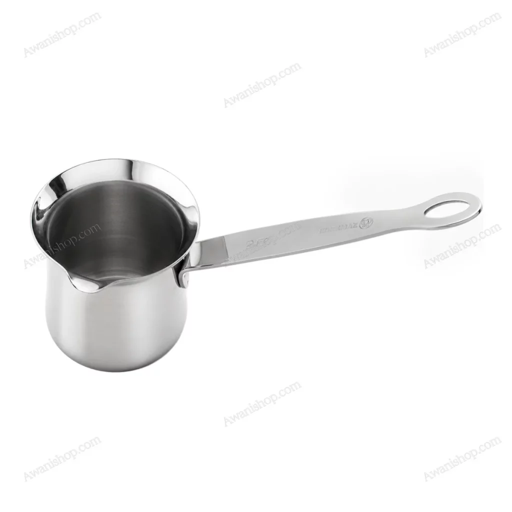 Korkmaz Turkish Coffee Pot – Stainless Steel Cezve 270 ml — view 2