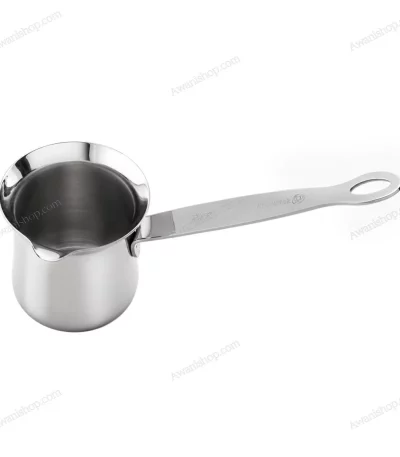 Korkmaz Turkish Coffee Pot – Stainless Steel Cezve 270 ml — view 2