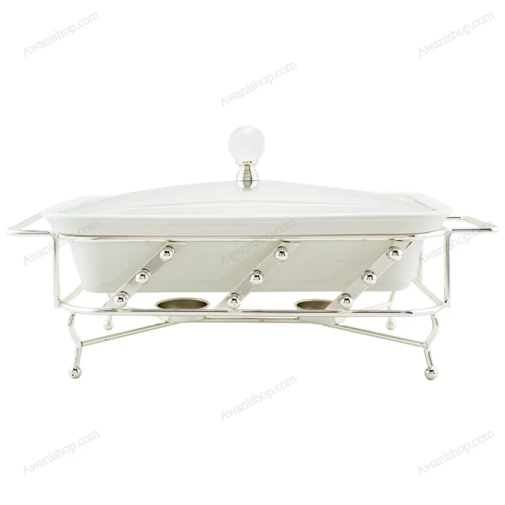 Rectangular Ceramic Buffet Food Warmer – Size 12