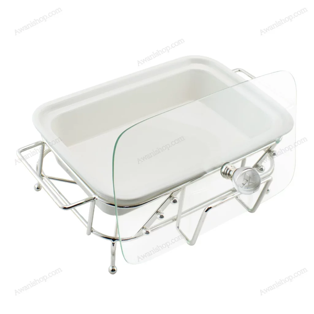 Rectangular Ceramic Buffet Food Warmer – Size 12 — view 2