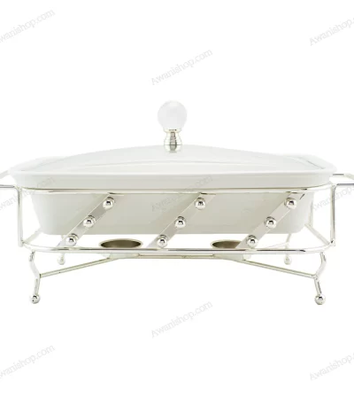 Rectangular Ceramic Buffet Food Warmer – Size 12