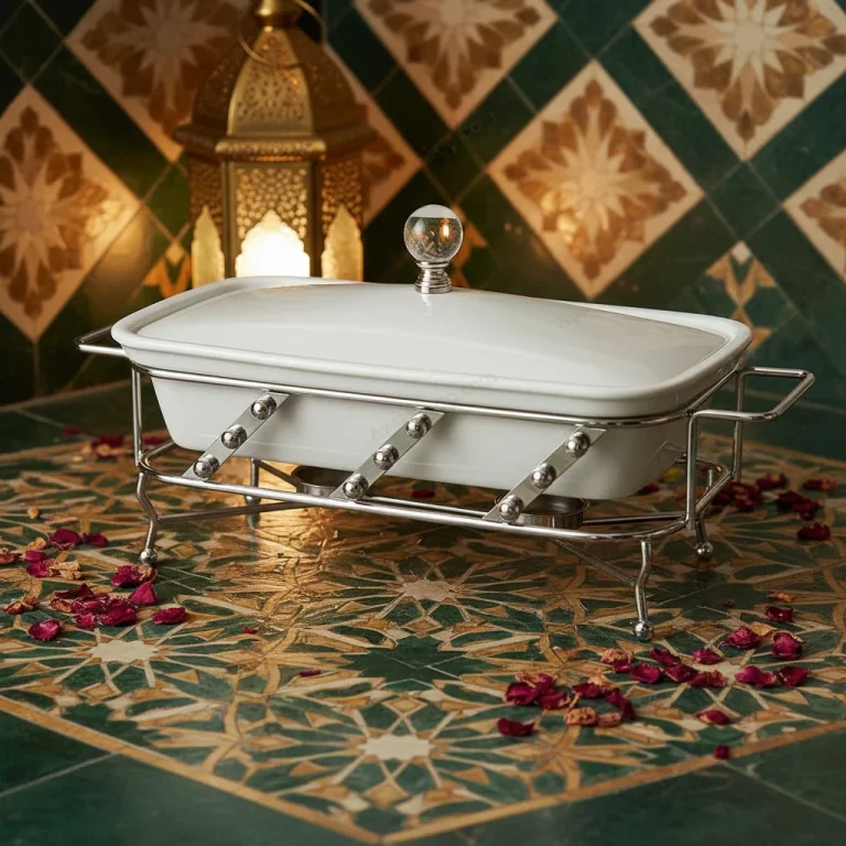 Rectangular Ceramic Buffet Food Warmer — Community Festivals