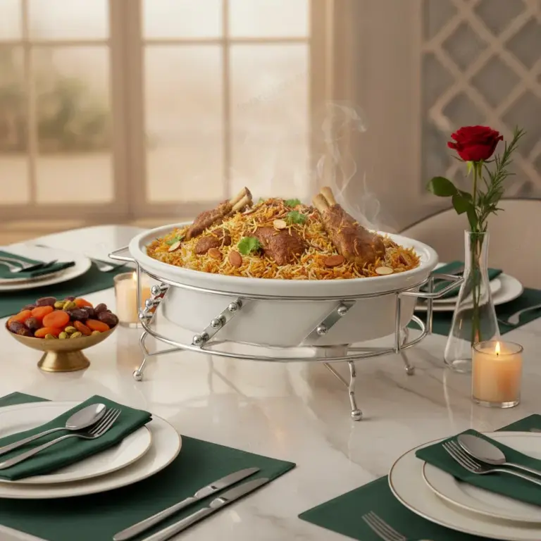 Round Ceramic Buffet Food Warmer – Size 12 — Family Gatherings