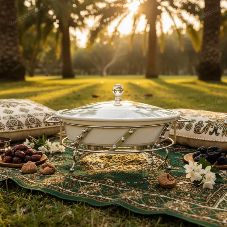 Round Ceramic Buffet Food Warmer – Size 12 — Outdoor Entertaining