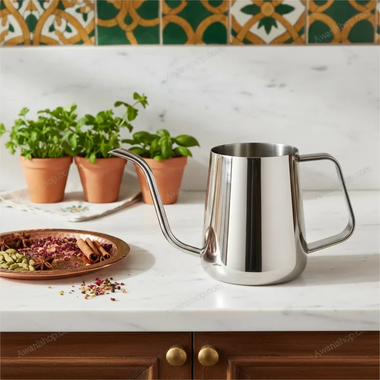 Stainless Steel Hanging Ear Coffee Hand Pot — Small Kitchen Spaces